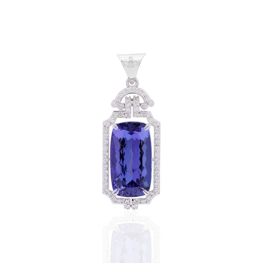 Tanzanite Royale Diamond Pendant