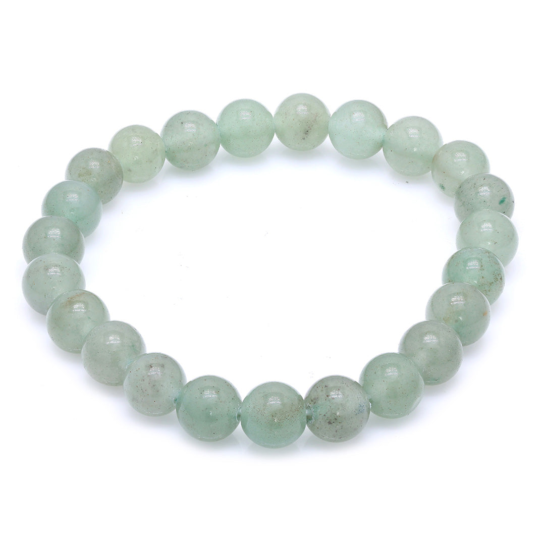 Green Aventurine Heart-Chakra Bracelet – 8mm