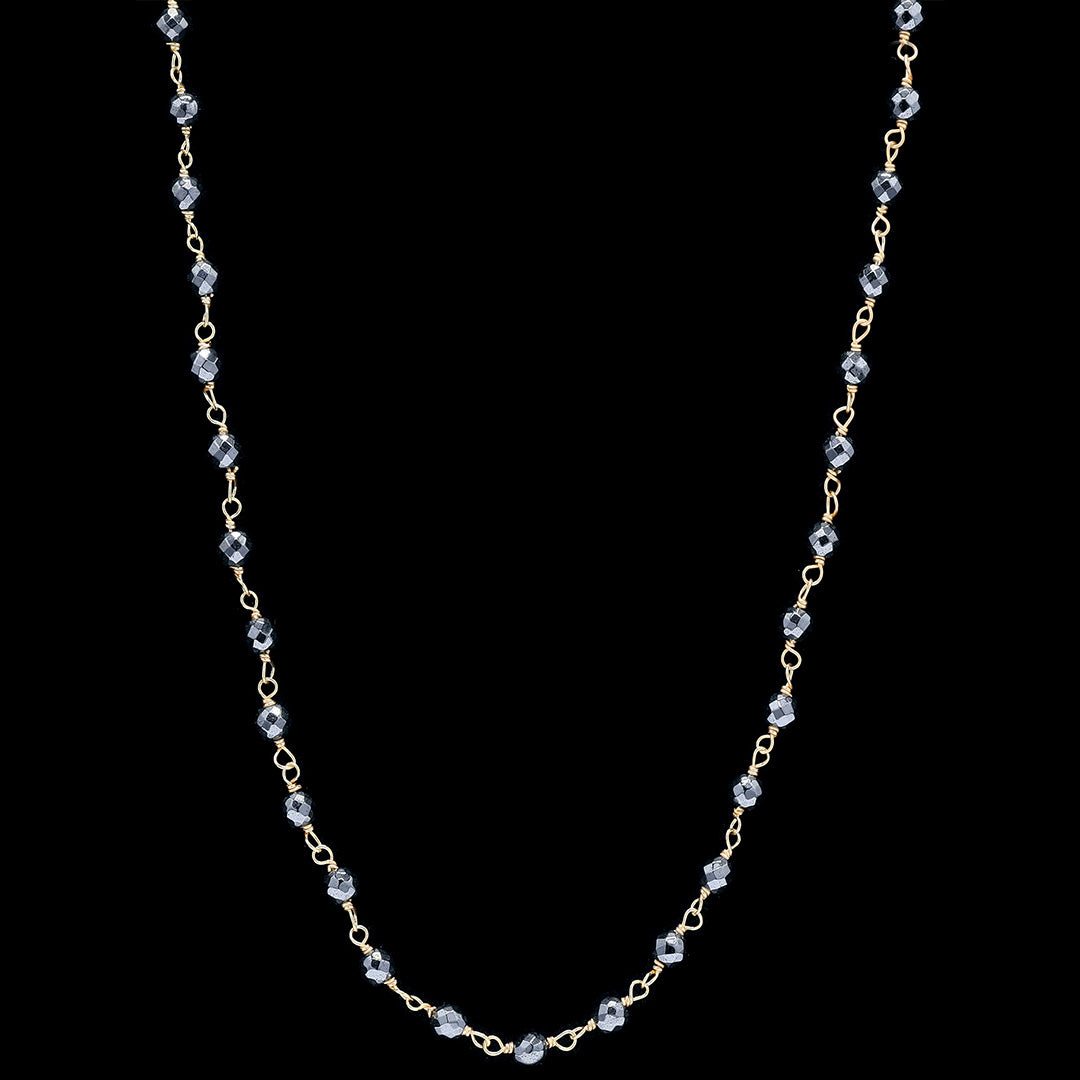 Hematite Beads Necklace