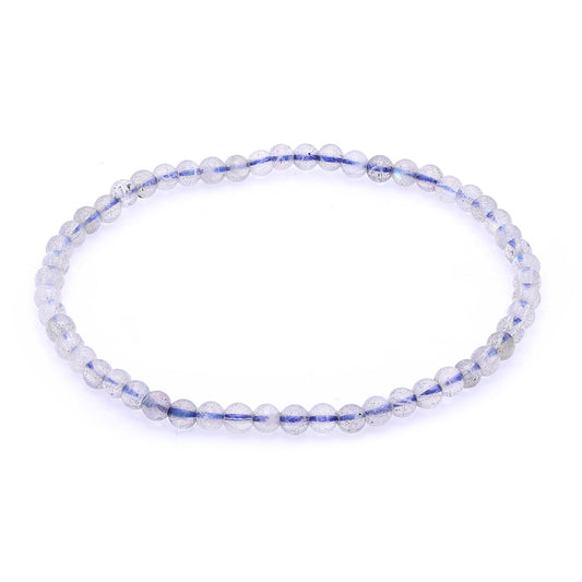Labradorite Beaded Bracelet – 4mm