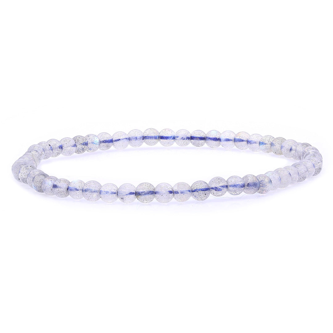 Labradorite Beaded Bracelet – 4mm