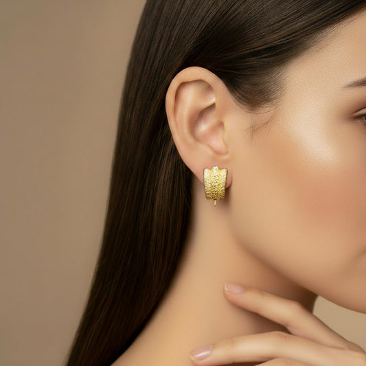 Shell Hoop Earring