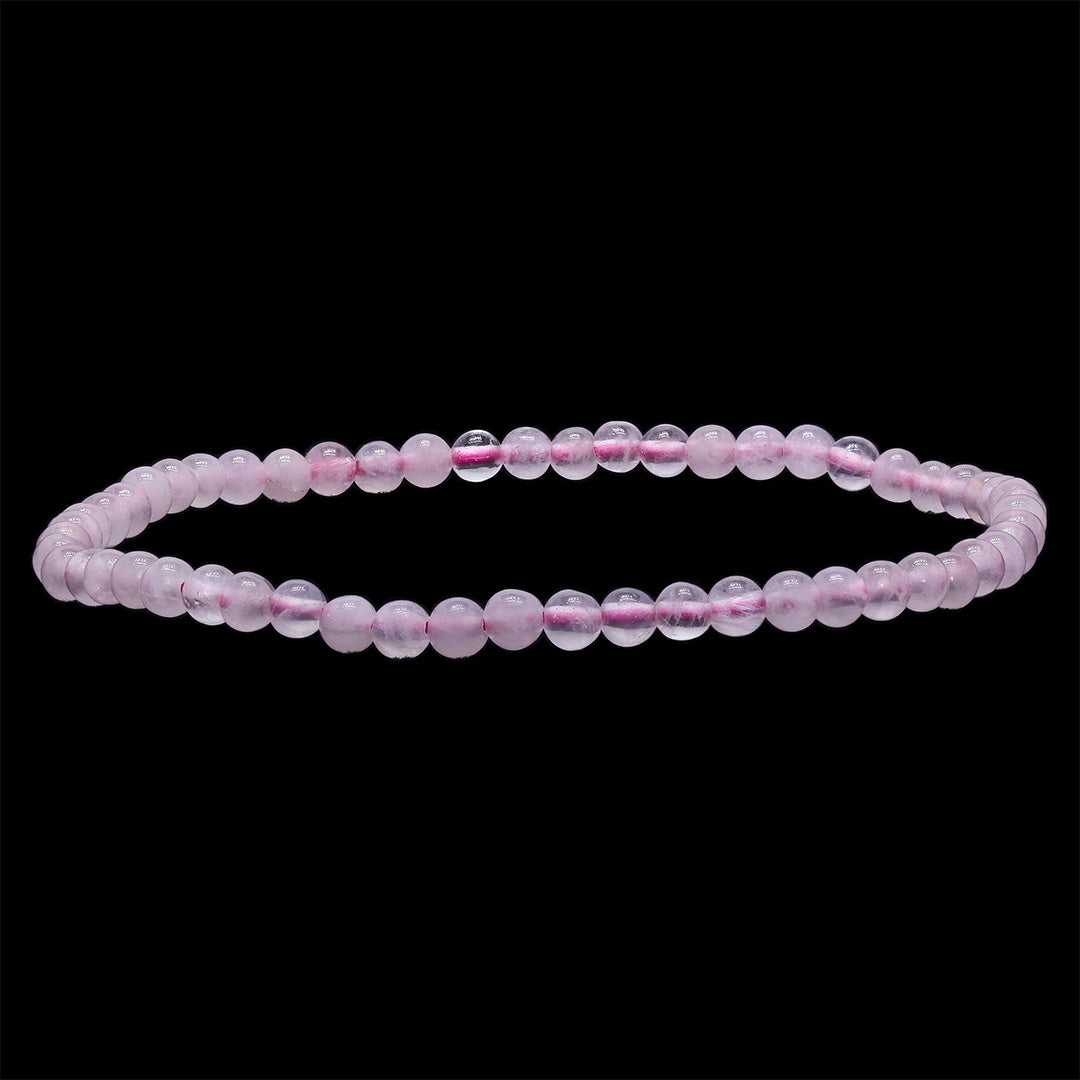 Rose Quartz Beaded Bracelet – 4mm