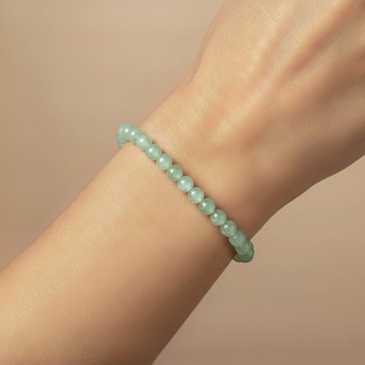 Green Aventurine Heart-Chakra Bracelet – 8mm