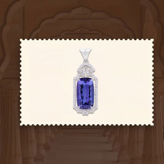 Tanzanite Royale Diamond Pendant